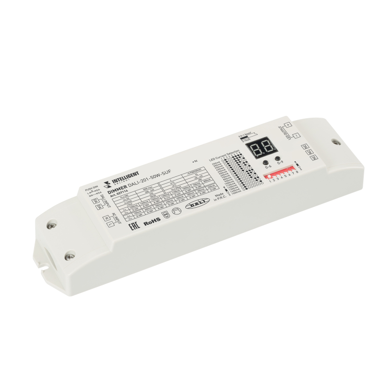 Диммер Arlight DALI-201-50W-SUF (230V, 250-1500mА) 027114