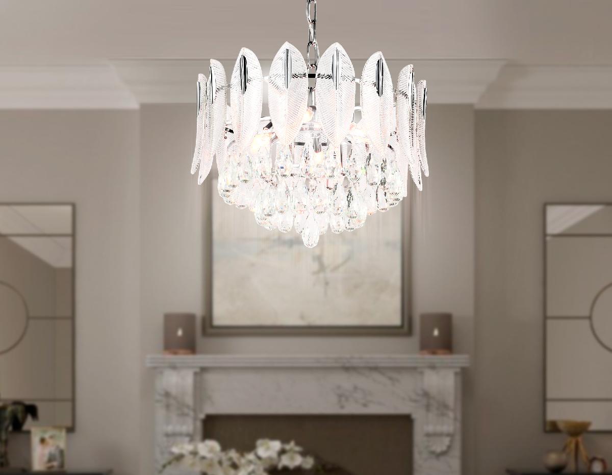 Подвесная люстра неоклассика Ambrella Light Traditional TR5182