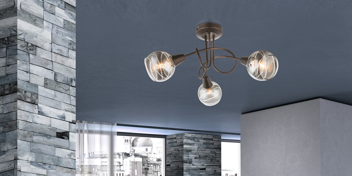 Потолочная светодиодная светодиодная люстра Globo Isla 54347-3