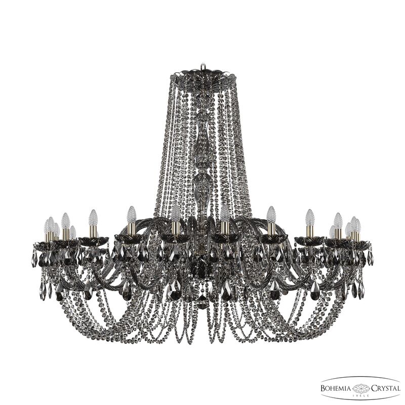 Подвесная люстра Bohemia Ivele Crystal 1402/24/530 G M731