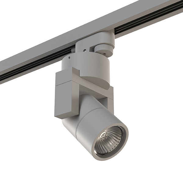 Трековый светильник Lightstar Track 1 gray A1T051040