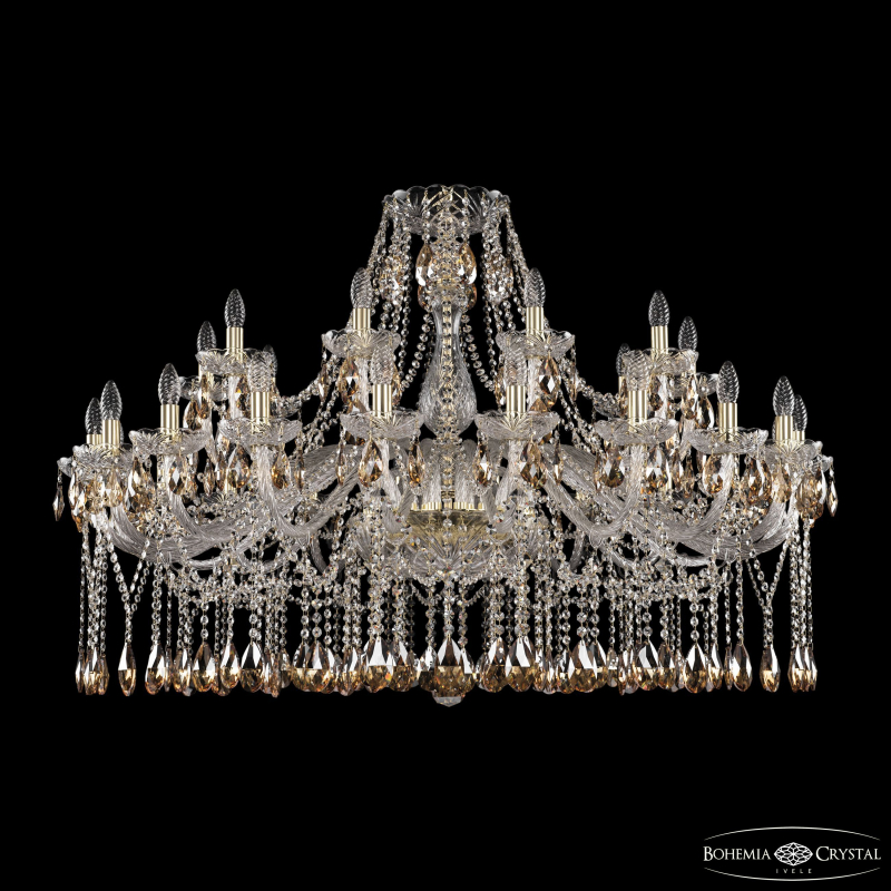 Подвесная люстра Bohemia Ivele Crystal 1413/20+10/460 G K721