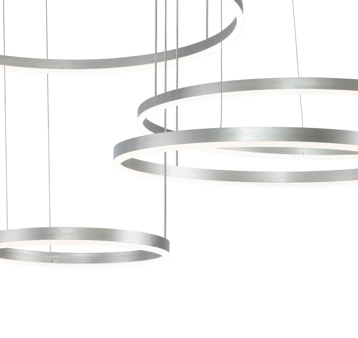 Подвесная люстра Indigo Galass 14001/4P Silver V000016L