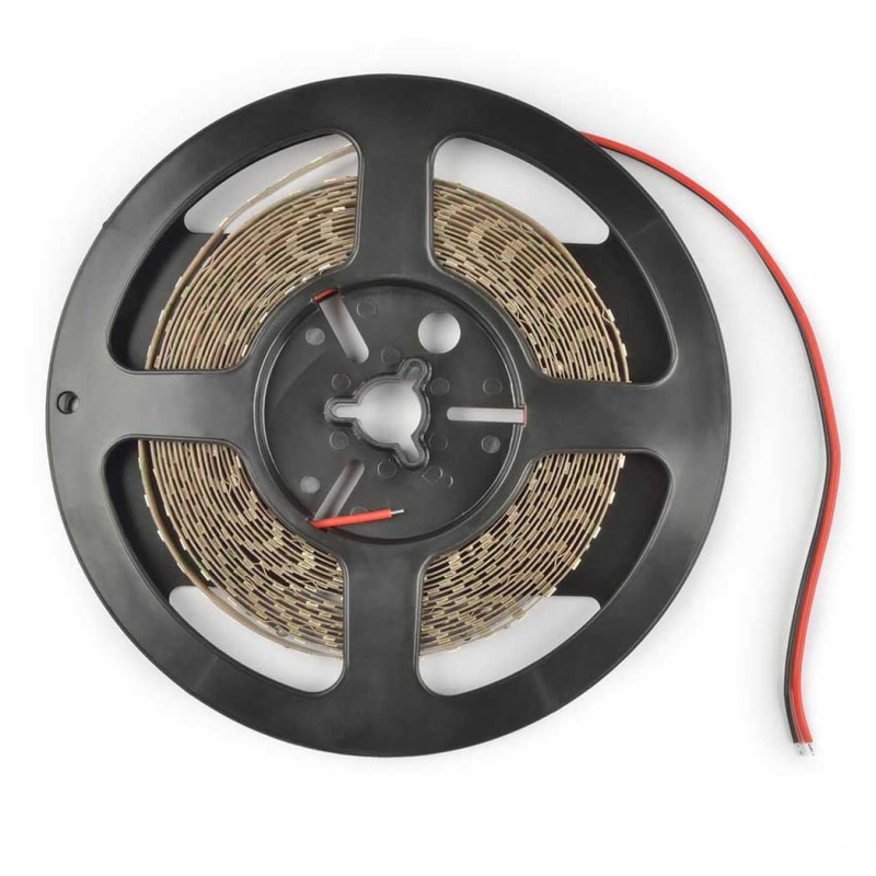 Светодиодная лента (UL-00007642) Uniel 17W/m 180LED/m 2835SMD теплый белый 5M ULS-2835-180LED/m-10mm-IP20-DC24V-17W/m-5M-3000K