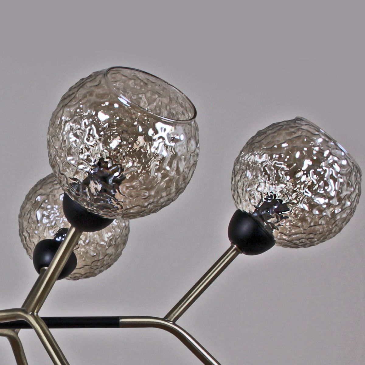 Люстра на штанге Illumico IL0268-12PSQ-79 BK AB