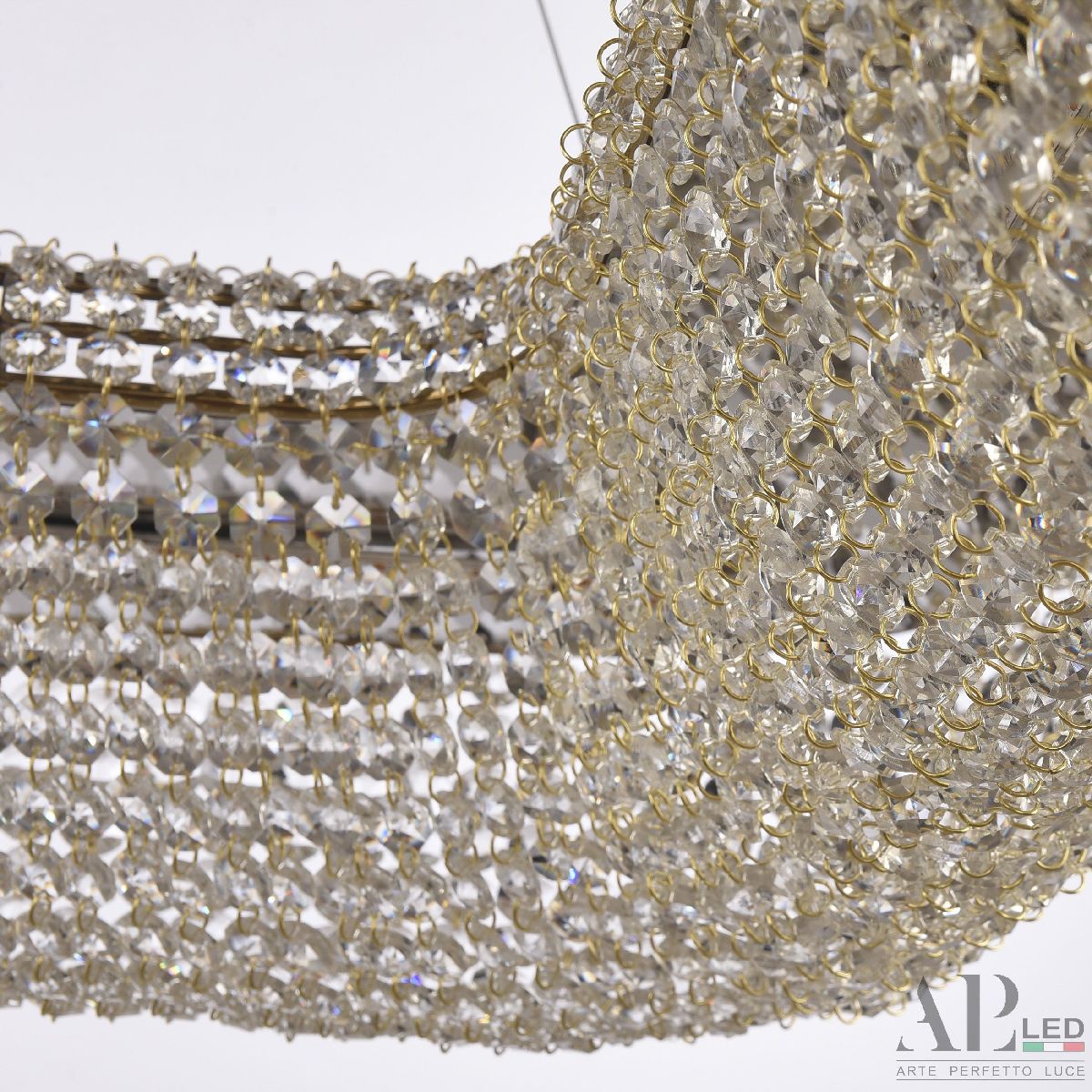 Подвесная люстра Arte Perfetto Luce Rimini S504.0.80.A.4000.Gold