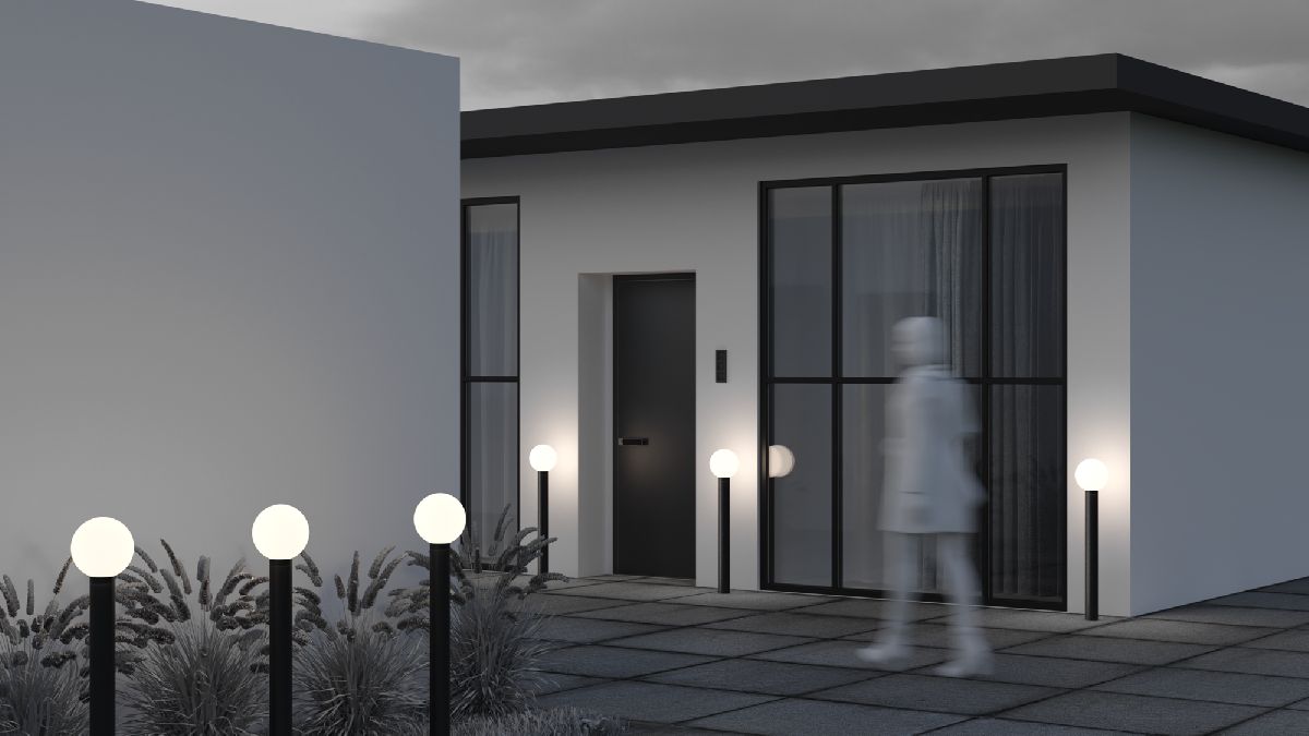 Ландшафтный светильник Maytoni Bold O598FL-01B