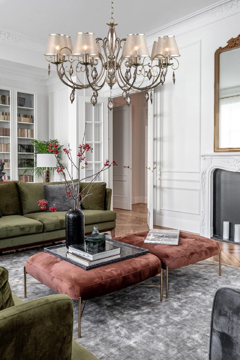 Подвесная люстра Milosh tendence 0408CL-8AB