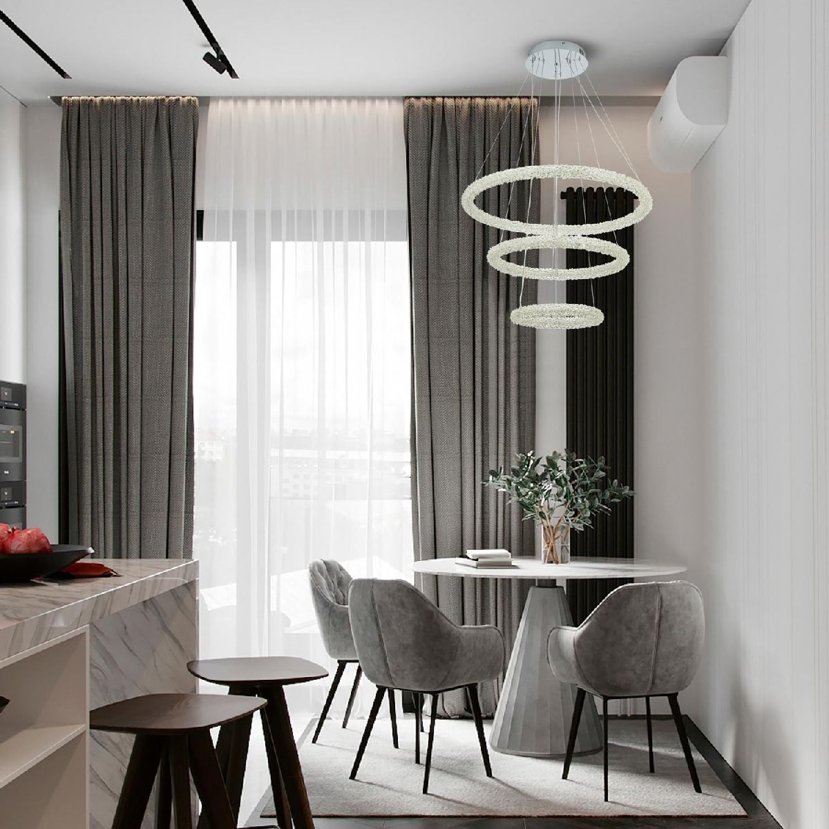 Подвесная люстра Modestyle MS.1130.700.500.300 CR