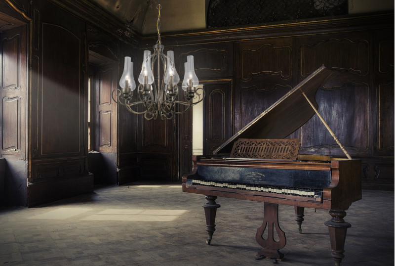 Подвесная люстра Escada 344/8