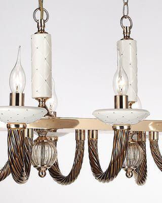 Подвесная люстра Lumien Hall Летисия P17076/8CR