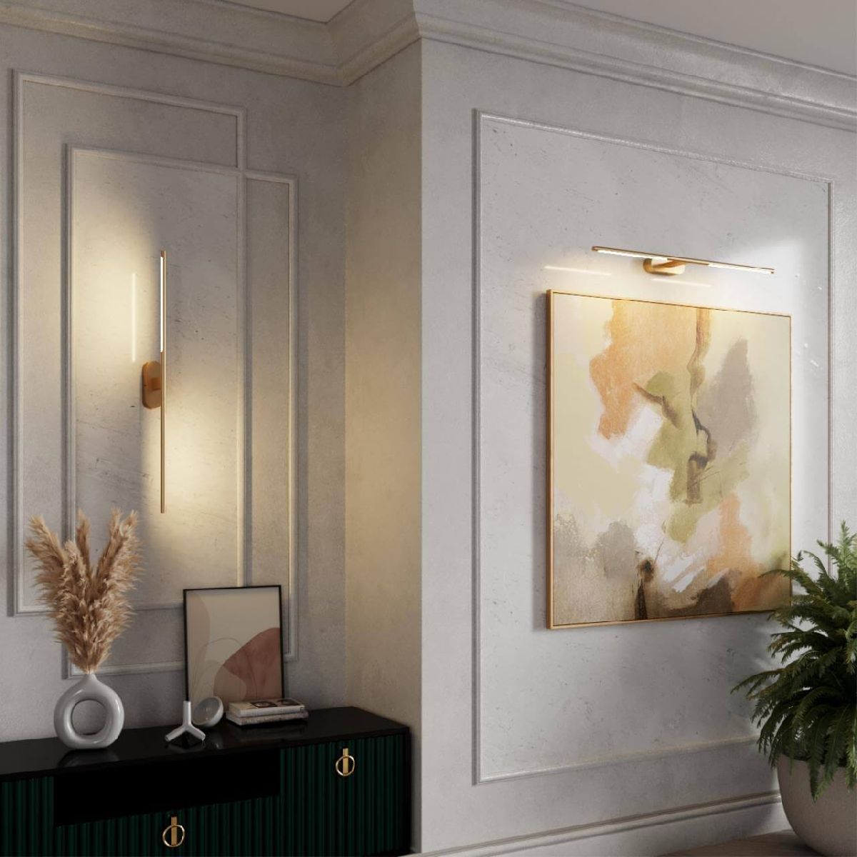 Светодиодная подсветка для картин Odeon Light Hightech Aledo 6635/7WL