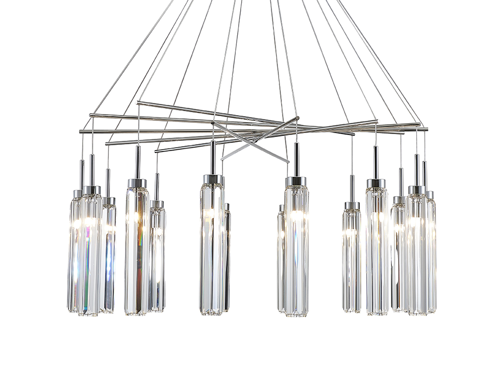 Подвесная люстра Newport 4524+10/S chrome М0068064