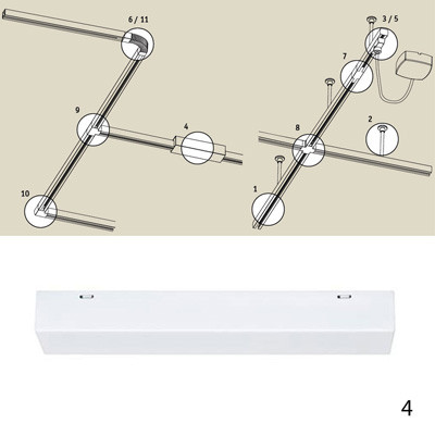 Подвод питания Paulmann URail 96886