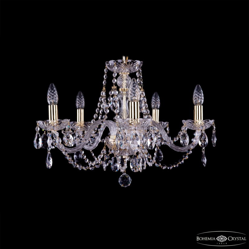 Подвесная люстра Bohemia Ivele Crystal 1406/5/195 G