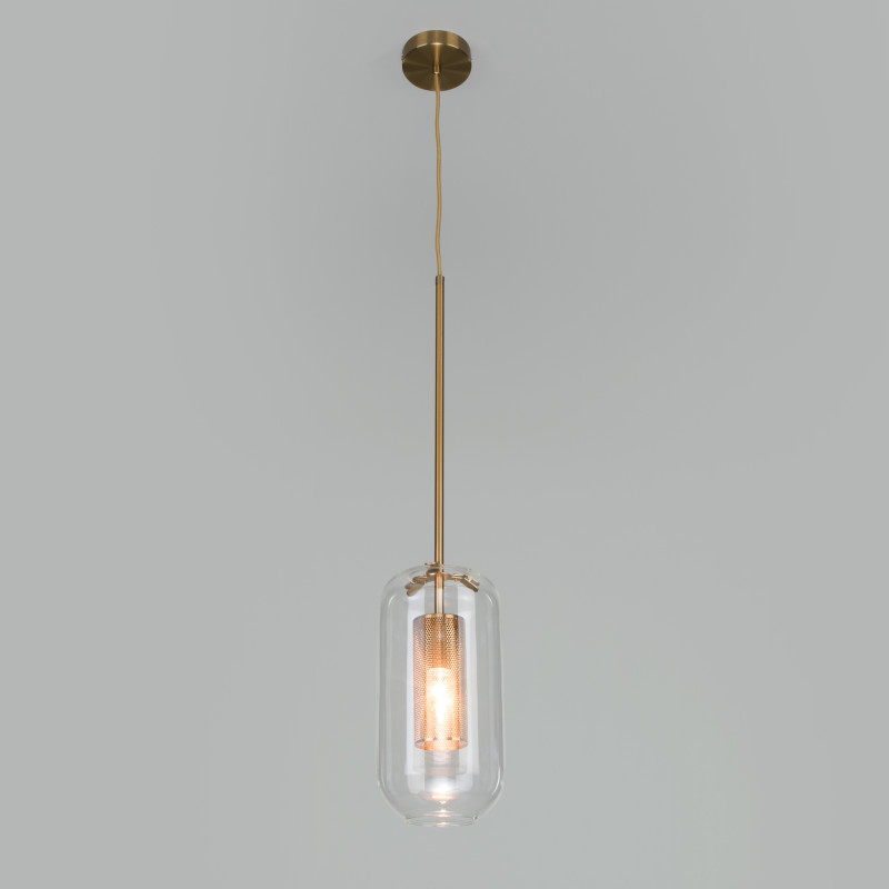 Подвесной светильник Eurosvet 50201/1 бронза