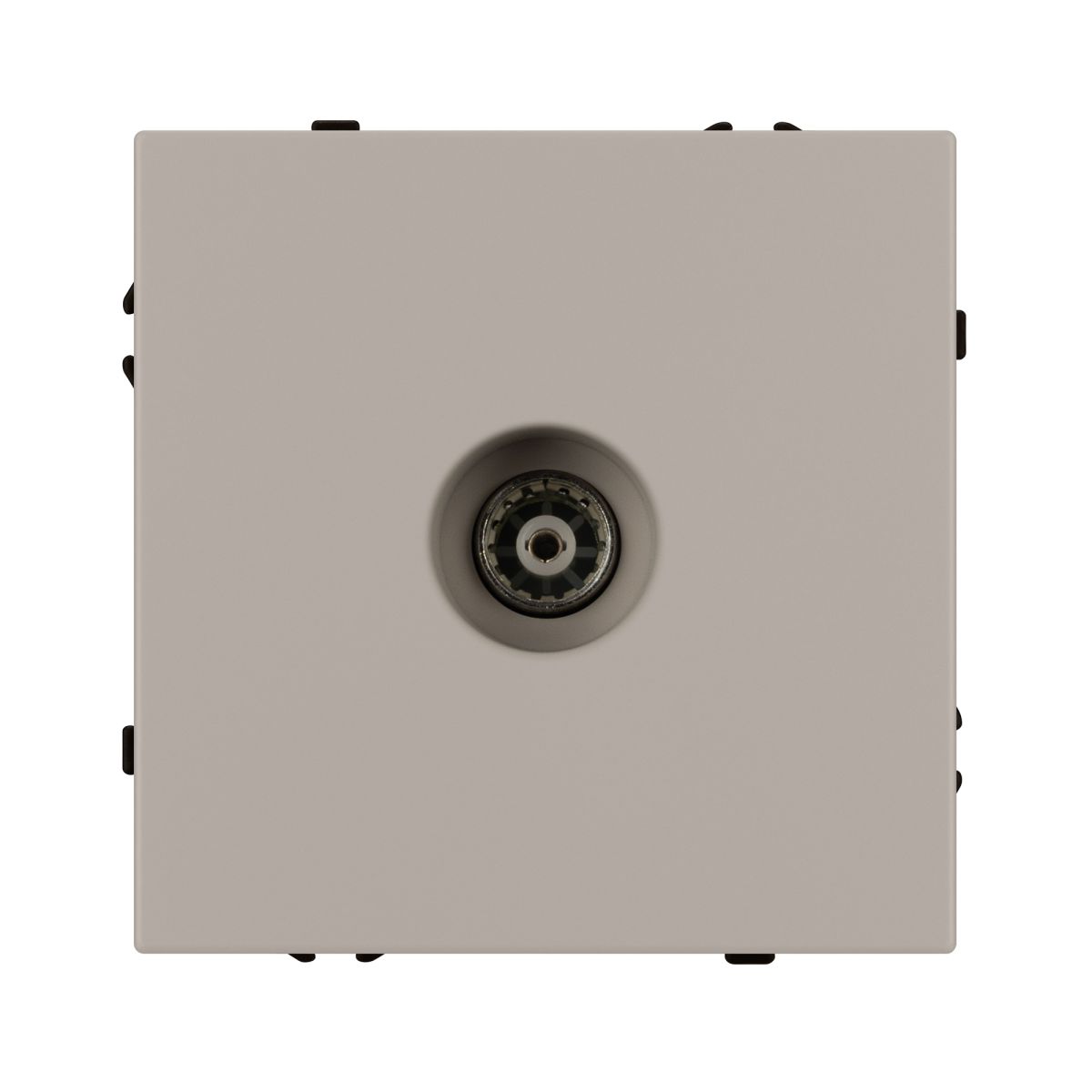 Механизм телевизионной розетки Arlight SCT-NOBE-MTV1-SFPL-CA (Кашемир) 061895