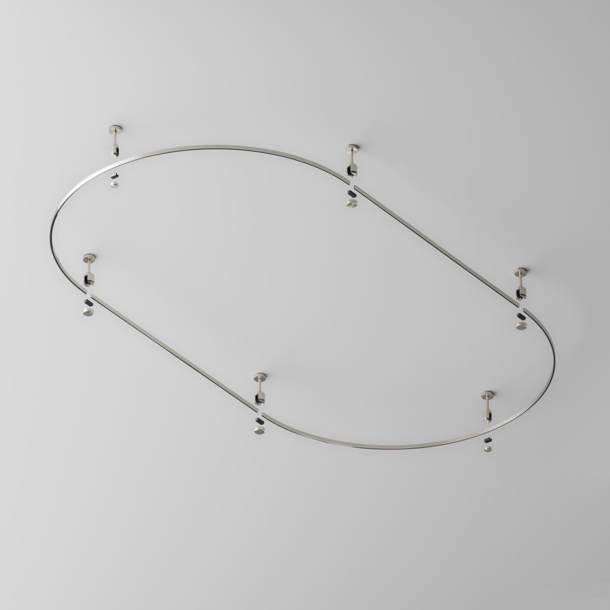 Шинопровод магнитный накладной/подвесной Maytoni Flarity TRX154-2SR-D1200-PT