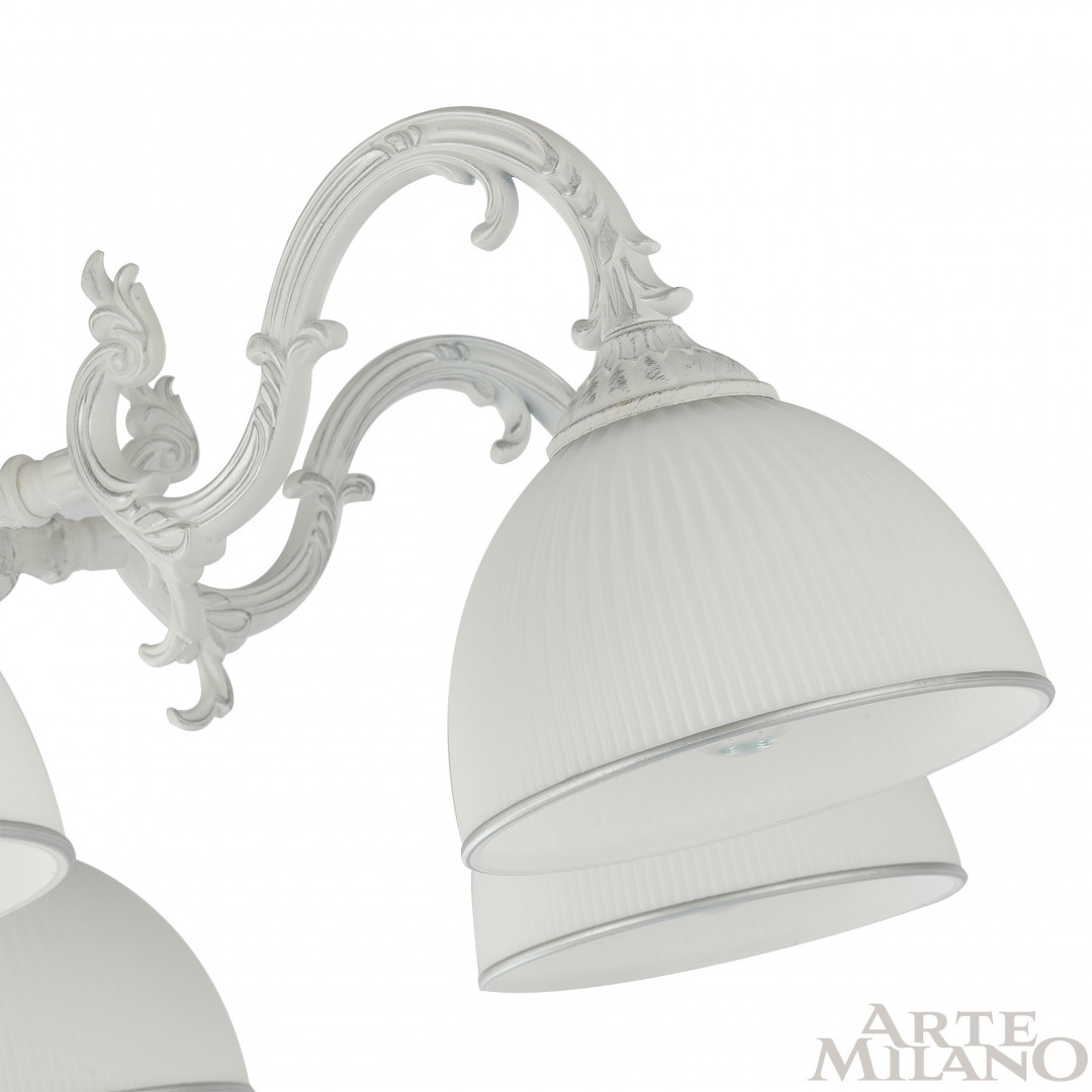 Потолочная люстра Arte Milano 346410/8 WT+SL