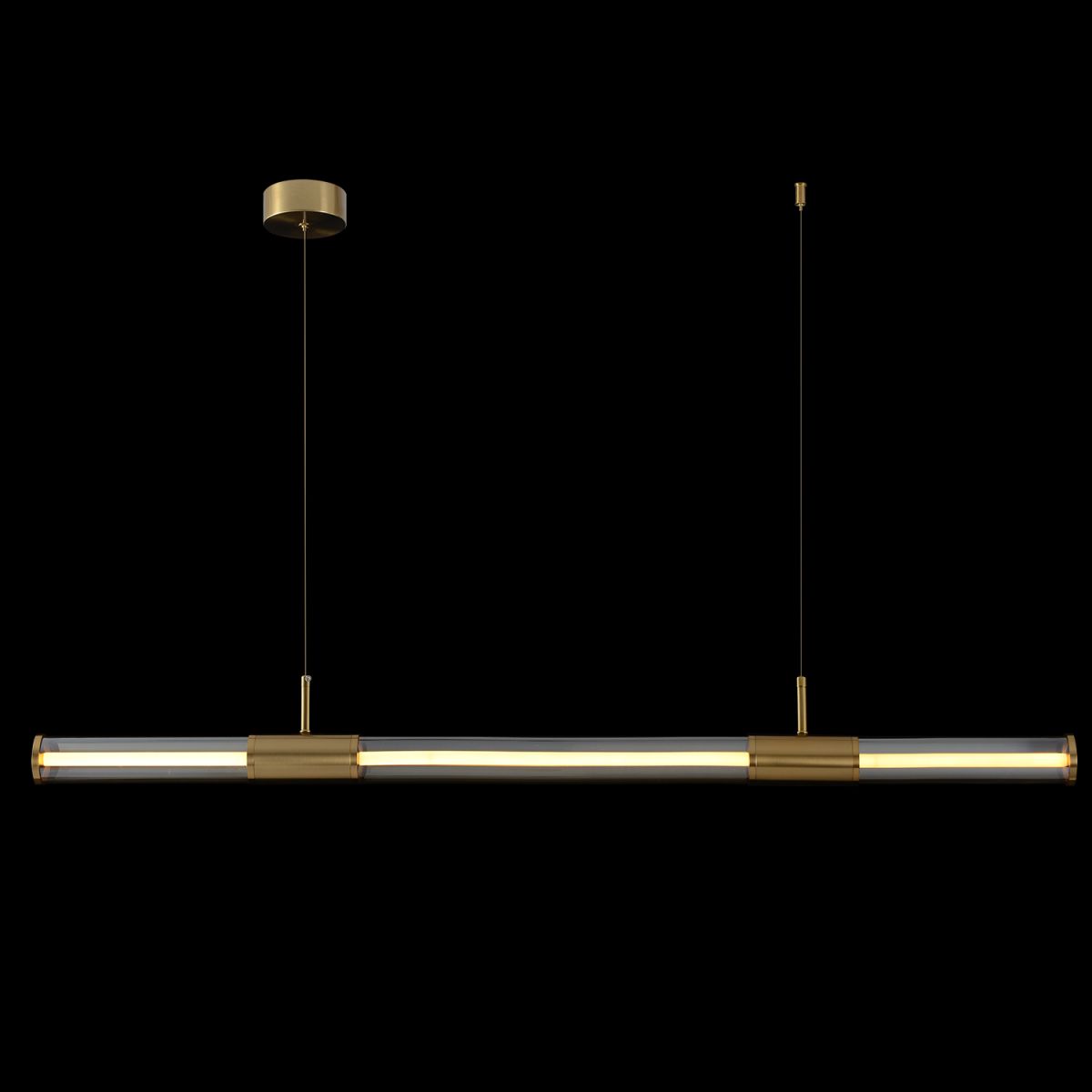 Подвесной светильник Crystal Lux LINEUP SP24W LED BRASS