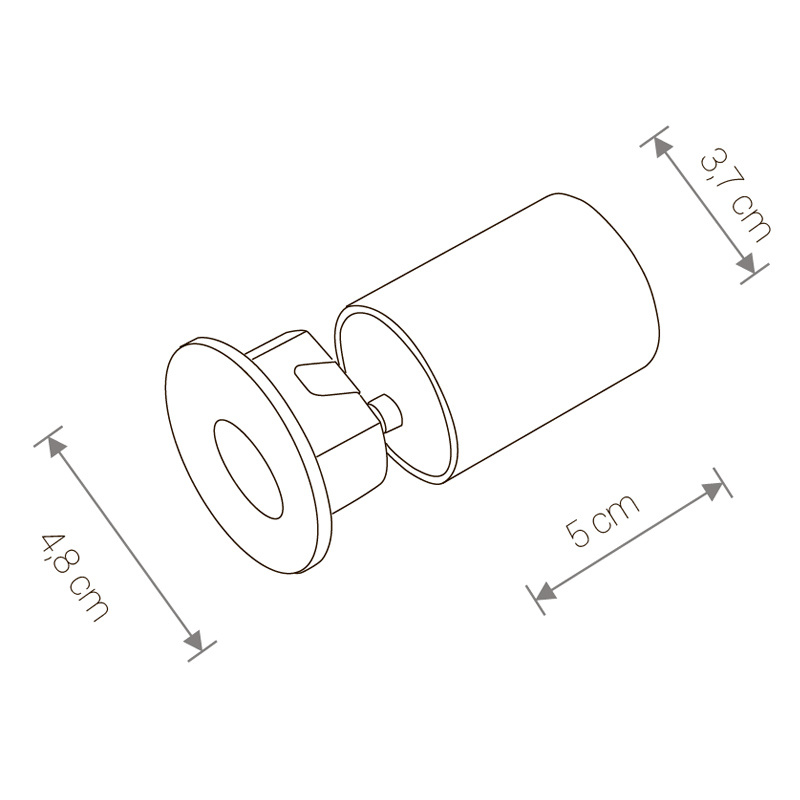 Встраиваемый светодиодный светильник Nowodvorski Oia Led 9103