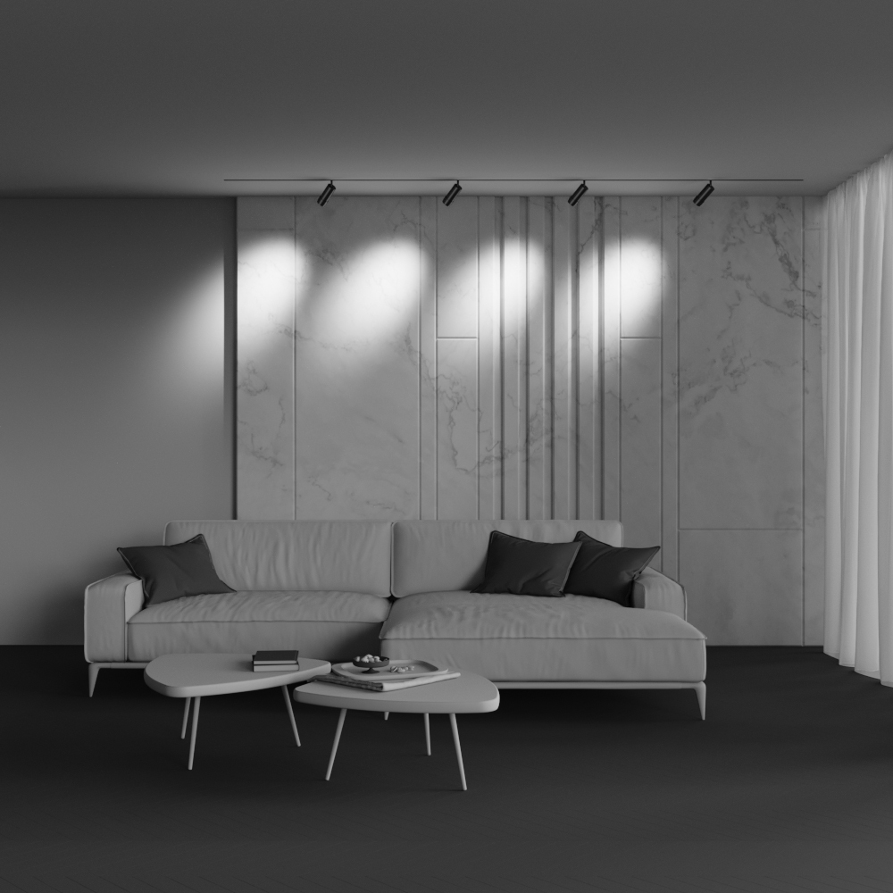 Трековый магнитный светильник Maytoni Focus Zoom TR211-1-12W4K-Z-B