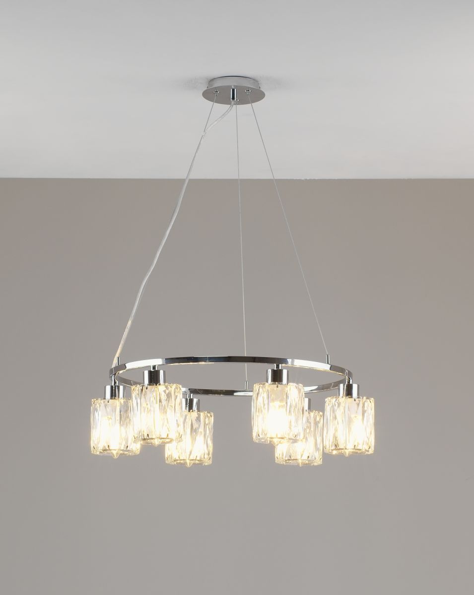 Подвесная люстра Moderli Prismique V11707-6P
