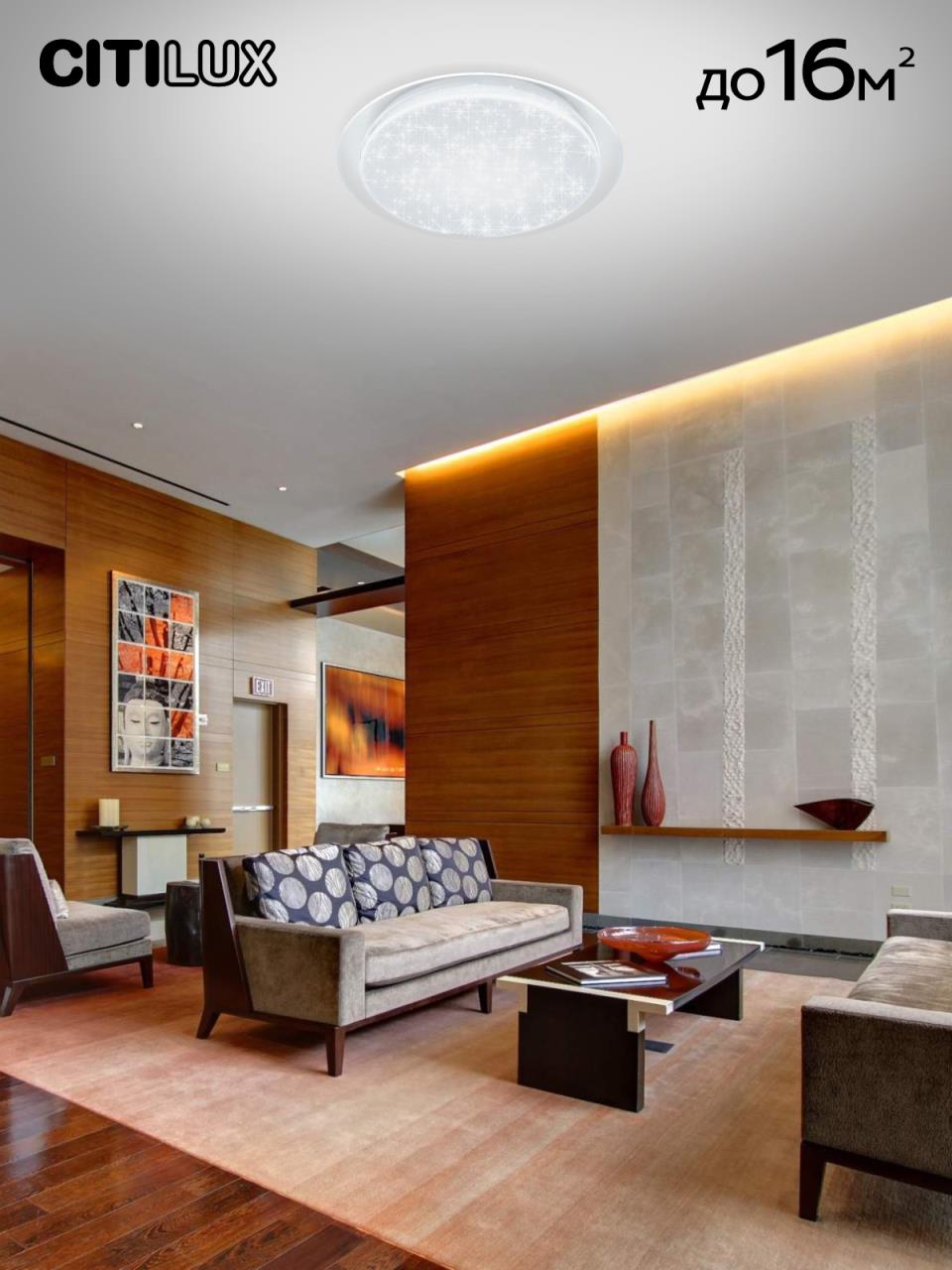 Потолочная люстра Citilux Спутник CL734480G в Москве