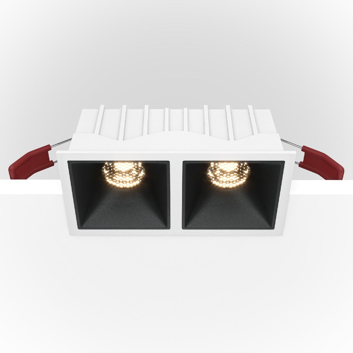 Встраиваемый светильник Maytoni Technical Alfa LED DL043-02-10W3K-D-SQ-WB