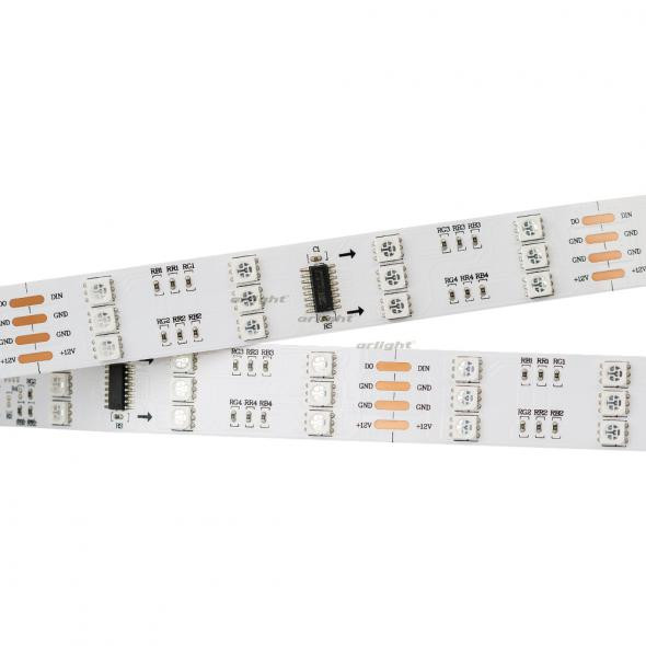 Светодиодная лента Arlight SPI-5000 12V RGB (5060, 480 LED x3,1812) 024148