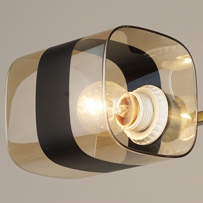 Потолочная люстра Reluce 04223-0.3-05 AB+BK