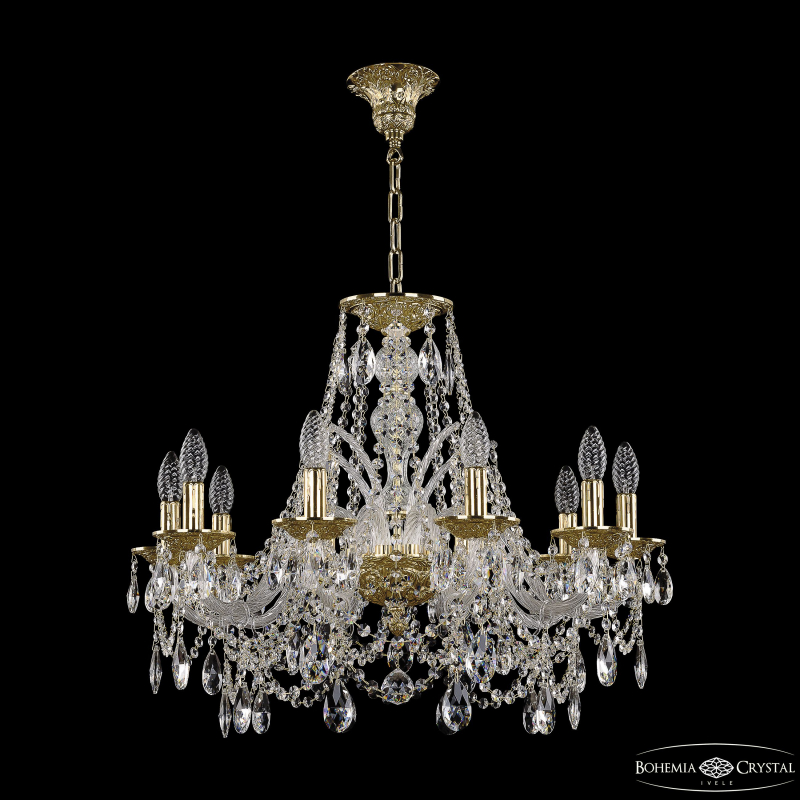 Подвесная люстра Bohemia Ivele Crystal 16211/10/240 G