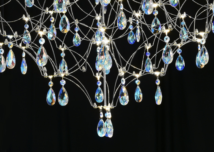 Подвесная люстра с пультом управления Myfar Allegria MR2641-66P-50CD