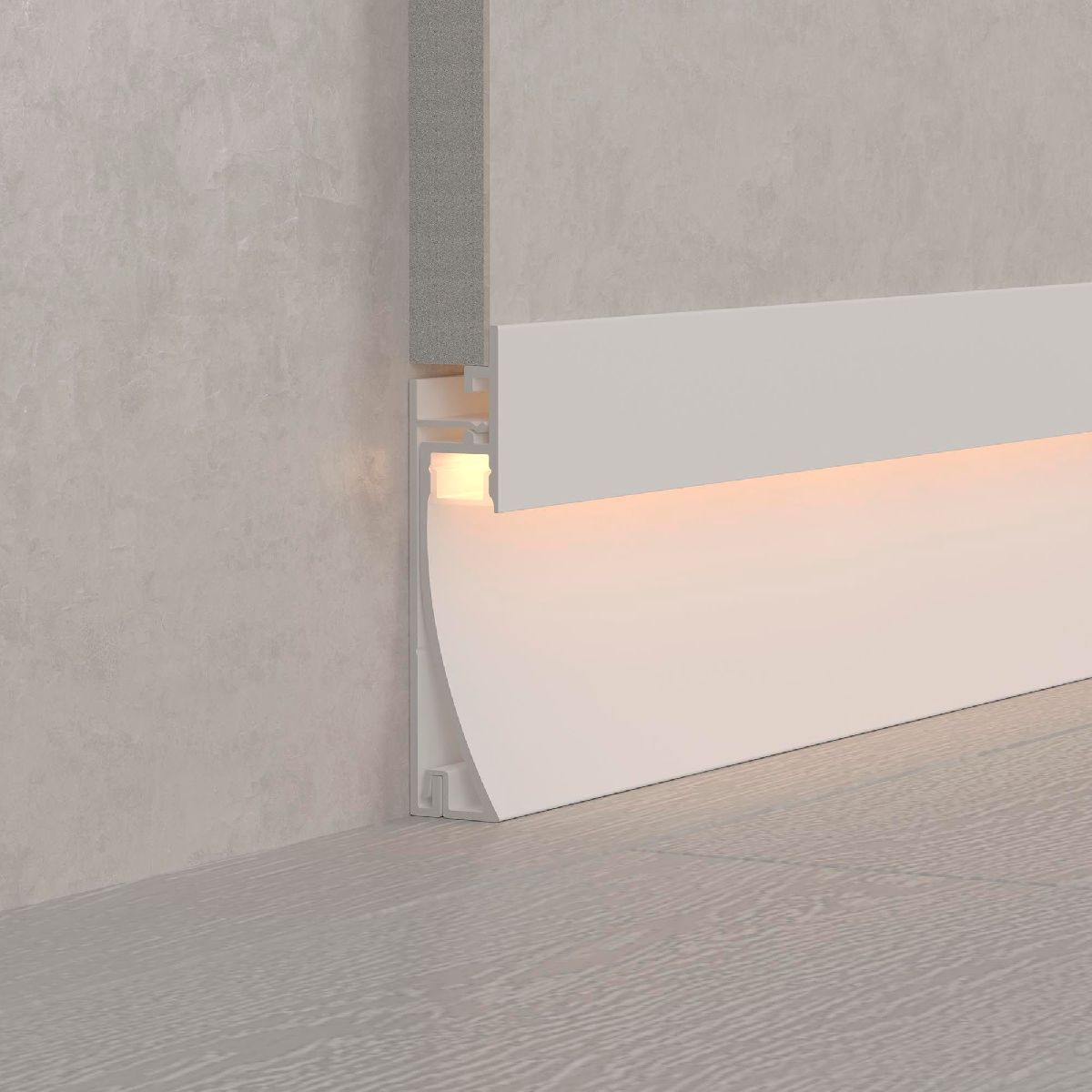 Профиль Arlight PLINTUS-H58-F-2000 WHITE 045297