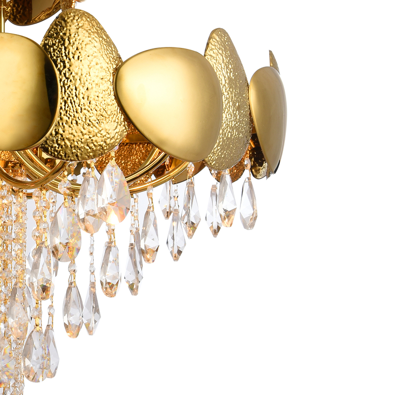 Подвесная люстра Natali Kovaltseva VALENCIA 91009/12C GOLD