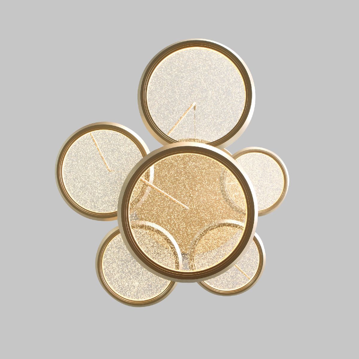 Каскадная люстра Eurosvet Crespella 90034/6 золото a069295