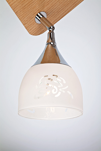 Спот Eurosvet Савой 20051/4 светлое дерево