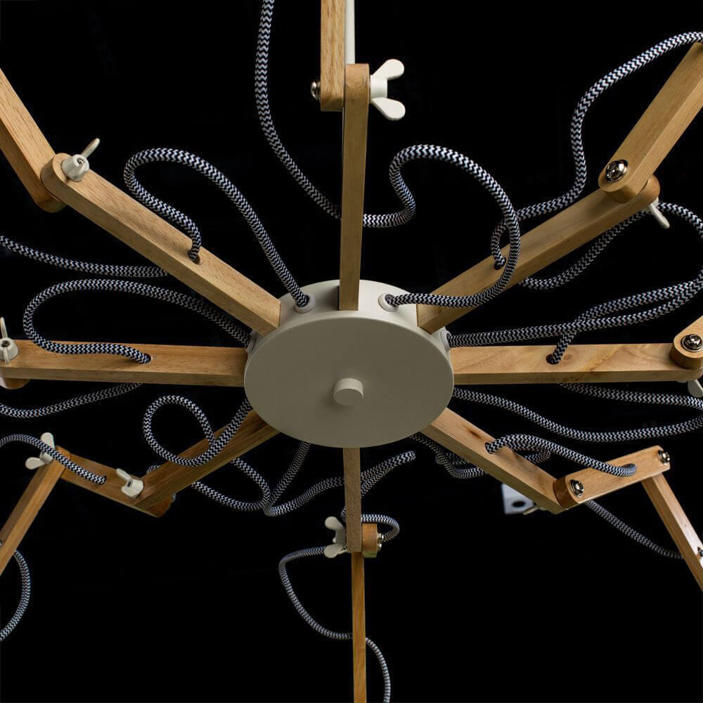 Подвесная люстра Arte Lamp Pinocchio A5700LM-8WH