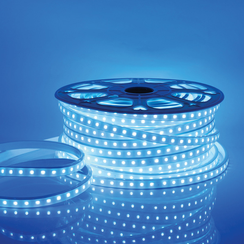 Светодиодная лента Apeyron Стандарт 220В 5050 12Вт/м RGB 50м IP65 17-48