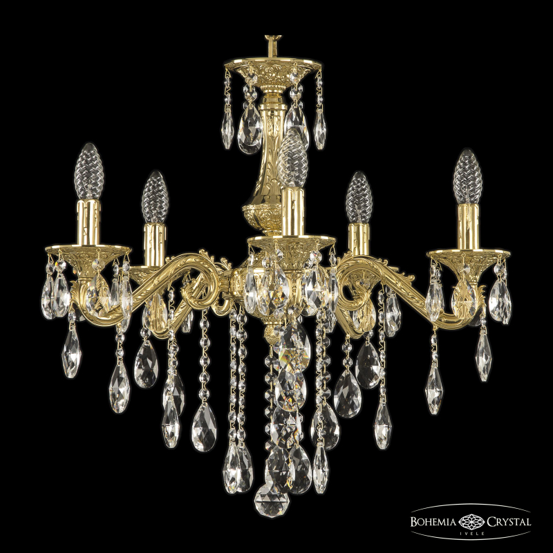 Подвесная люстра Bohemia Ivele Crystal Florence 71102/5/175 B G