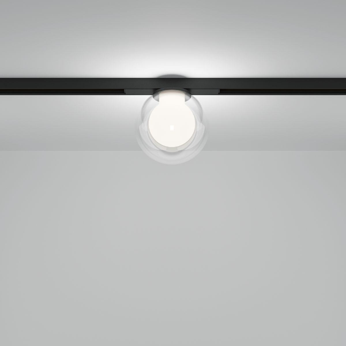 Трековый магнитный светильник Maytoni Bubble TR181-1-4WTW-B