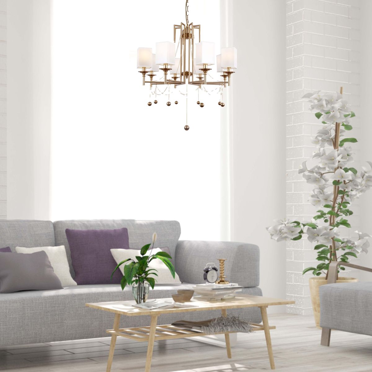 Подвесная люстра Alfa Light F1724-29