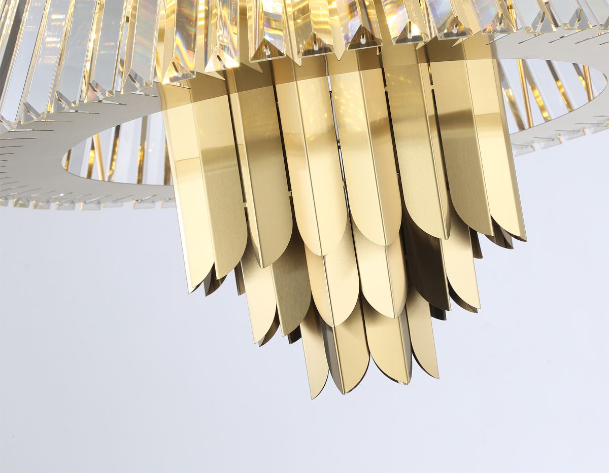 Подвесная люстра Ambrella Light High Light Crystal LH41017