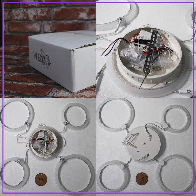 Потолочная люстра Wedo Light Maria 75299.01.09.04