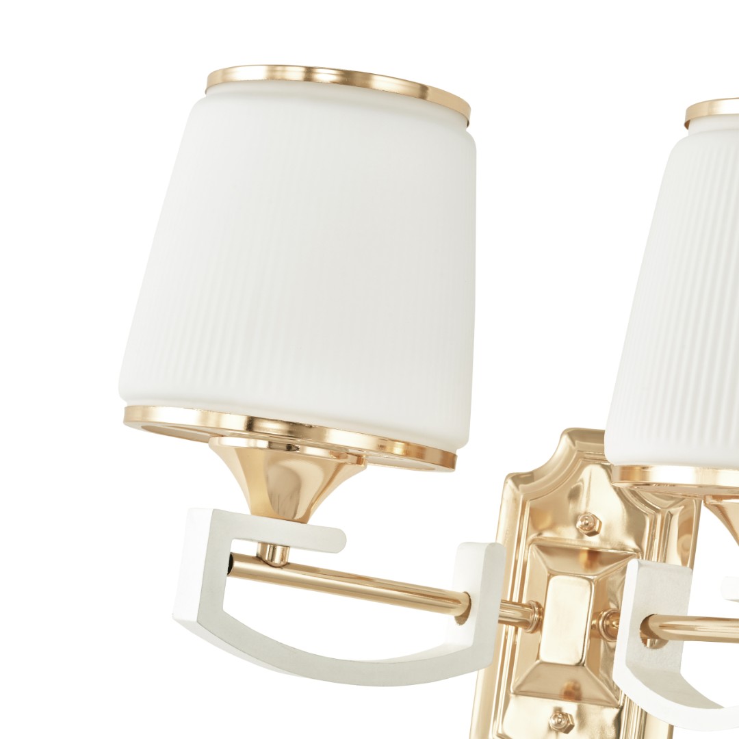 Бра белое Arte Milano Florentia-2457 302457/2W Wh/Gd