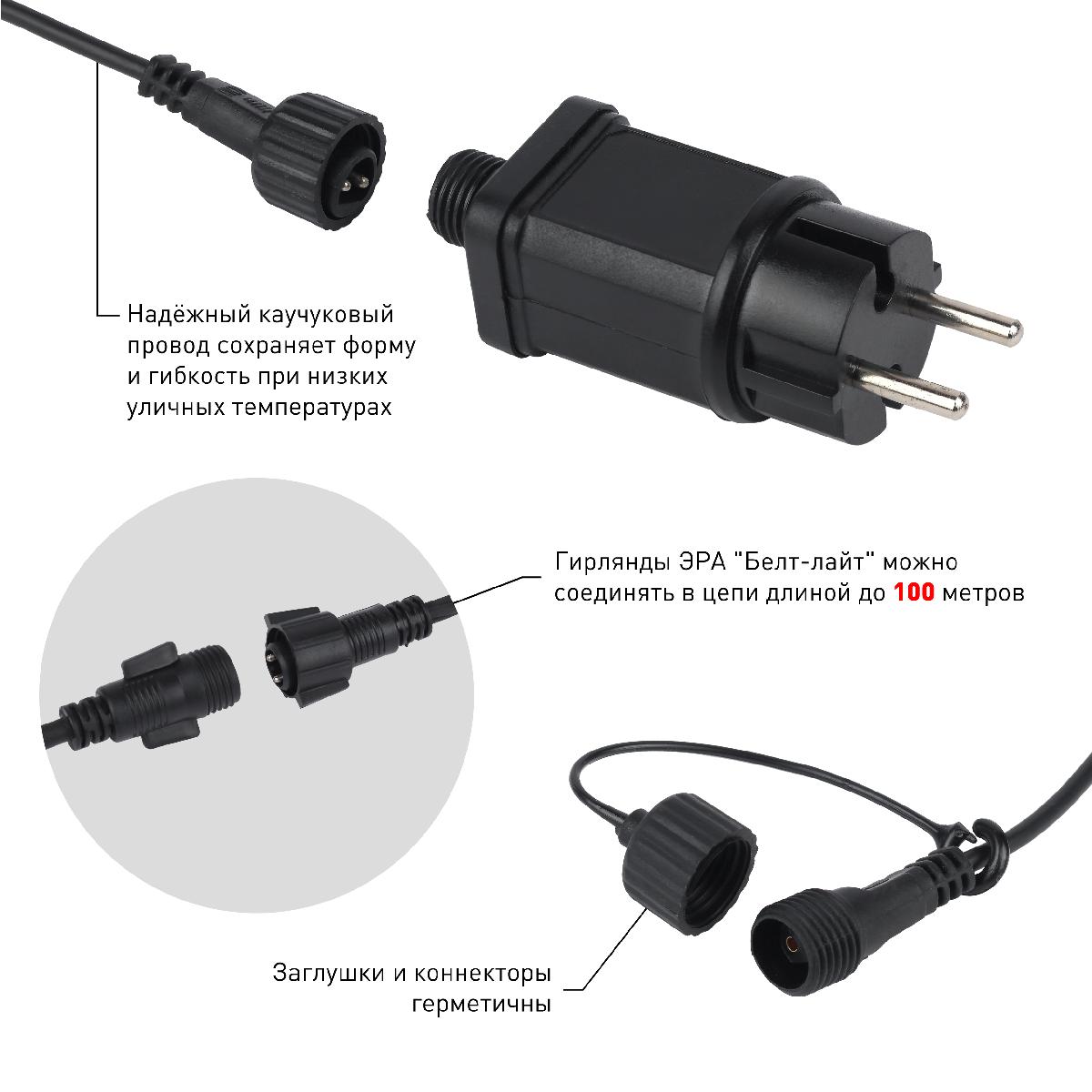 Уличная гирлянда ЭРА ERABL-MK52 Б0047956