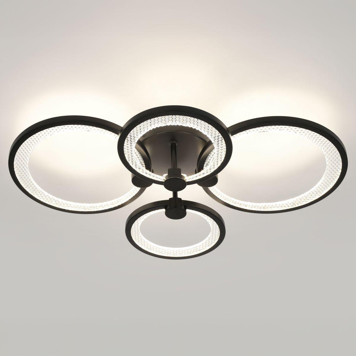 Потолочный светильник Эра Модерн Odry CLL-1-78W 3K-6,5K RC BK