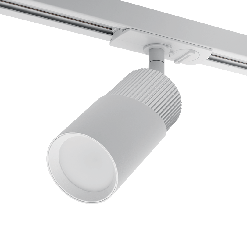 Трековый однофазный светильник Wolta Dolce WTL-GU10/06WCH