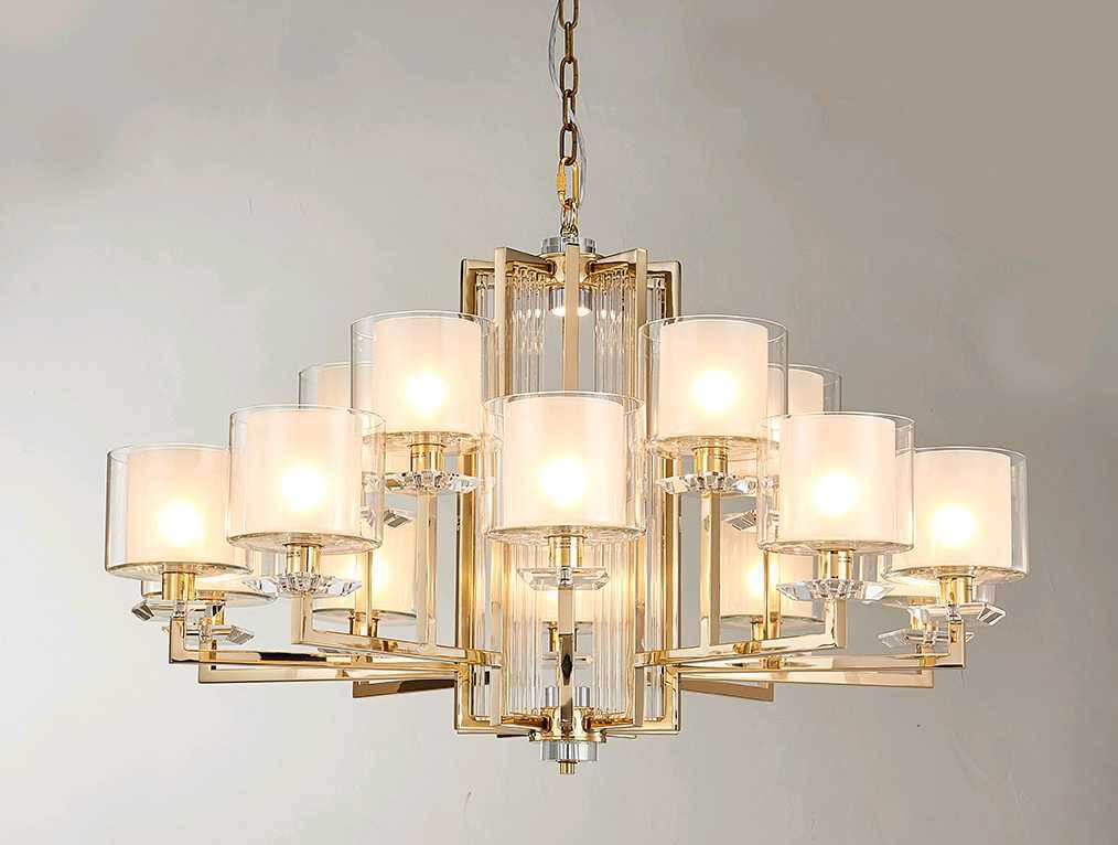 Подвесная люстра Newport 3206+6+6/C без абажуров М0060756