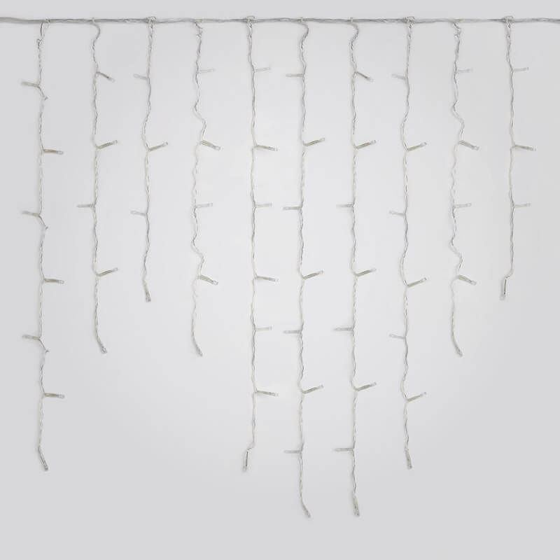 Уличная светодиодная гирлянда (UL-00001365) Uniel бахрома 230V теплый белый ULD-B3010-200/TWK WARMWHITE IP67